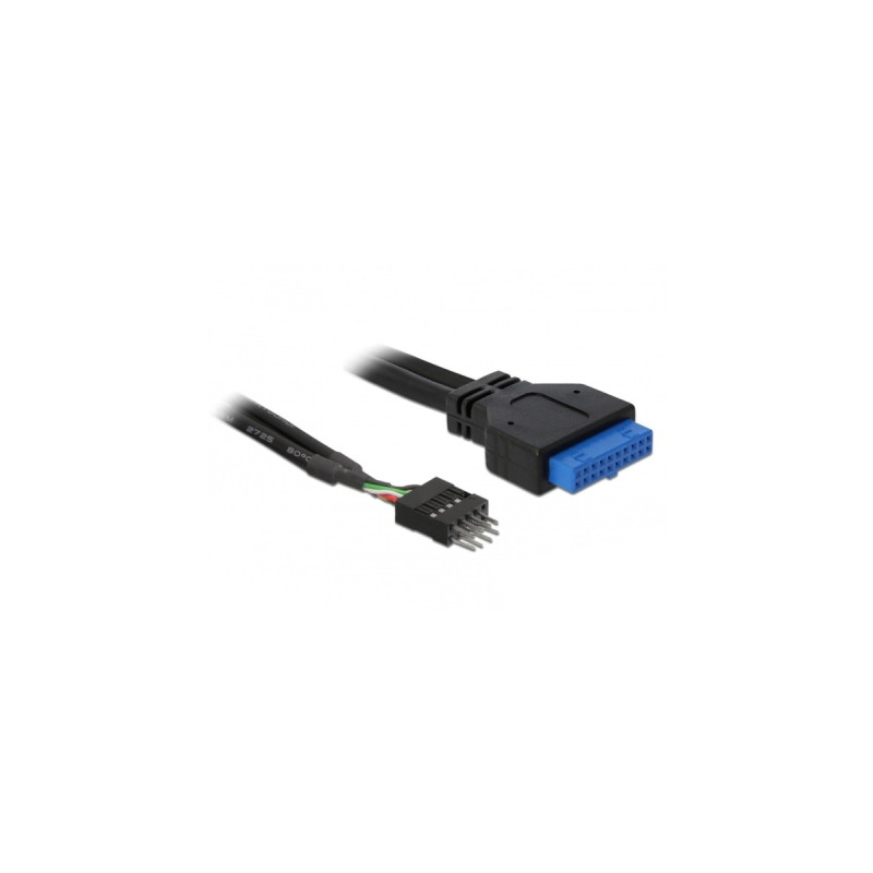 USB 3.2 Pin Header Buchse(schwarz, 60cm)
