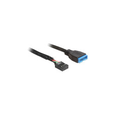 USB 3.2 Pin Header Stecker(schwarz, 45cm)