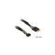 10 Pin Header Stecker(schwarz, 12cm)
