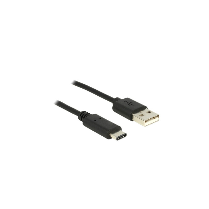 USB-C Stecker(schwarz, 1 Meter)