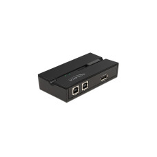 DeLOCK USB 2.0 Switch für 2 PC an 1 Gerät, USB-Umschalter(schwarz)