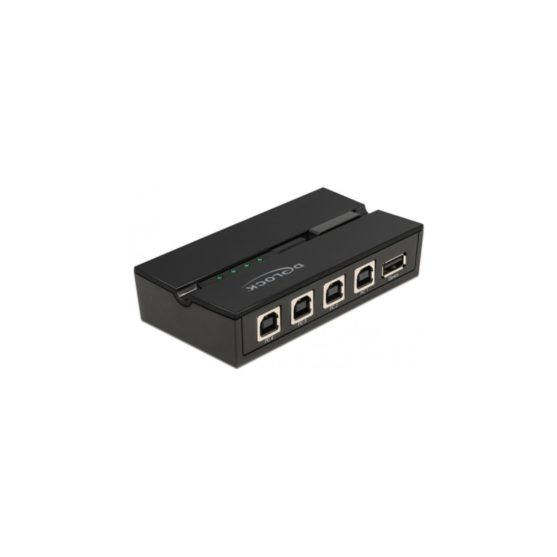 DeLOCK USB 2.0 Switch für 4 PC an 1 Gerät, USB-Umschalter
