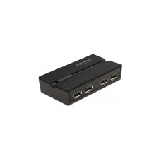 DeLOCK USB 2.0 Switch für 4 PC an 4 Geräte, USB-Umschalter