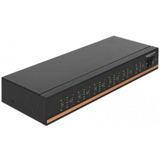 DeLOCK USB 2.0 auf 12 Port Seriell RS-232 Hub, USB-Hub(mit Überspannungsschutz und erweitertem Temperaturbereich)