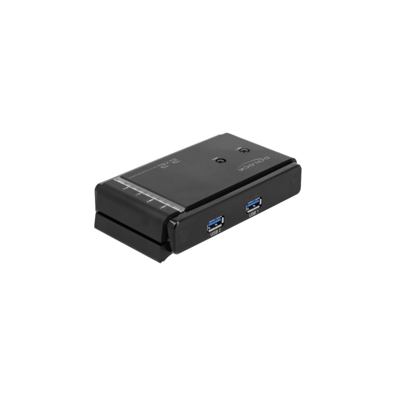 DeLOCK USB 3.0 Matrix Switch 2 x 2(schwarz)