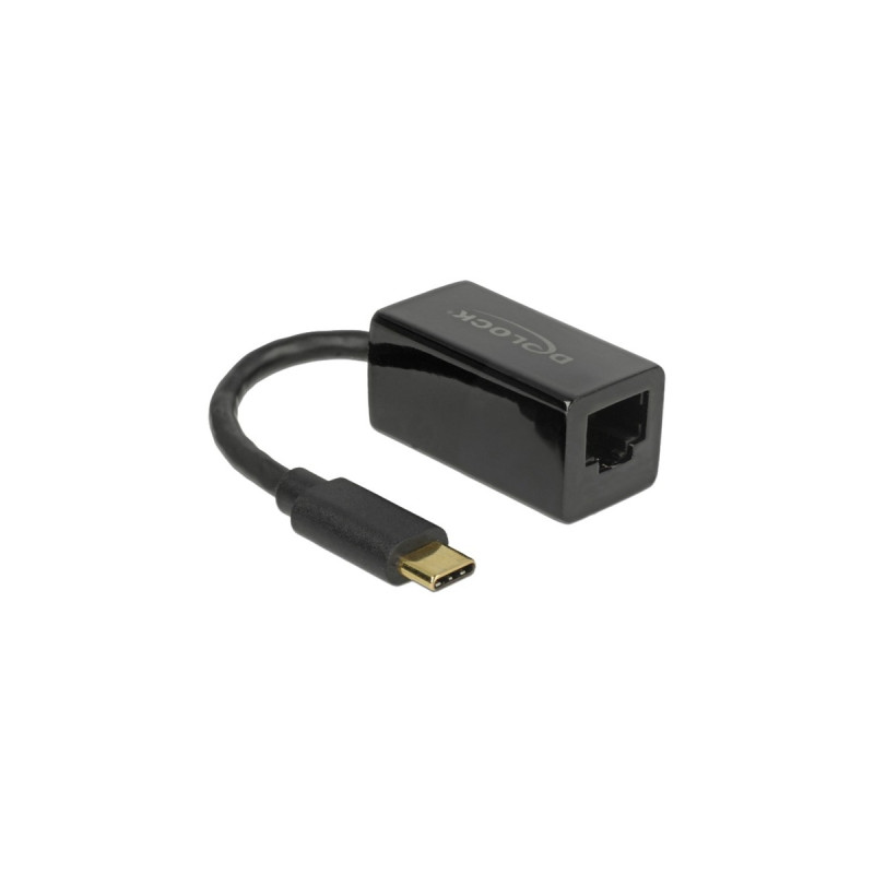 RJ-45 Buchse(schwarz, 13,5cm, Gigabit LAN 10/100/1.000 Mbit/s)