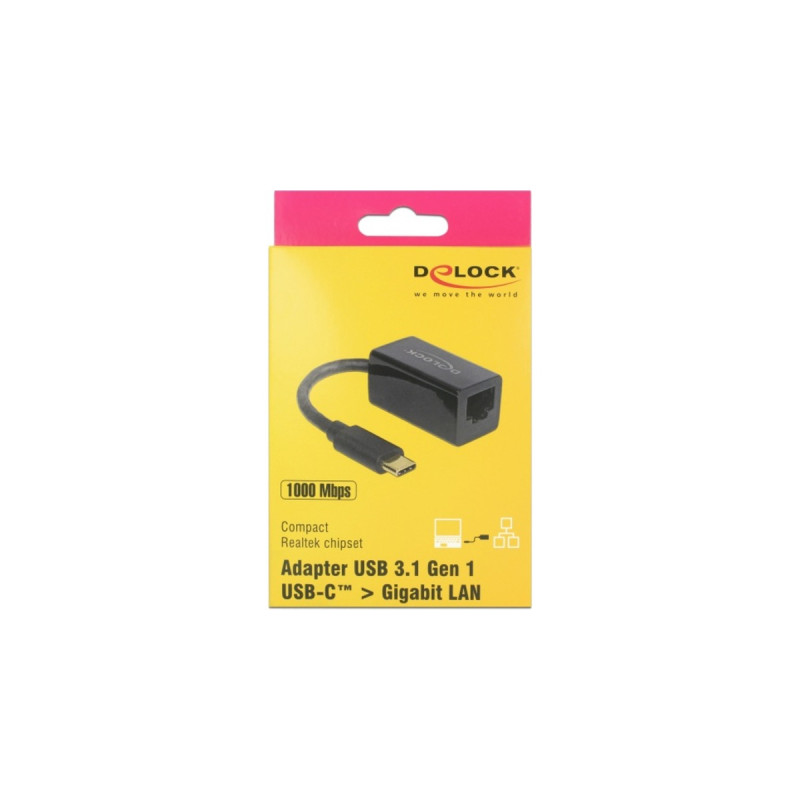 RJ-45 Buchse(schwarz, 13,5cm, Gigabit LAN 10/100/1.000 Mbit/s)