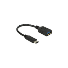 USB-A Buchse(schwarz, 15cm)