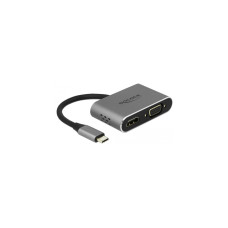 USB-A + USB-C + HDMI + VGA Buchse(grau, 12cm, PD, Laden mit bis zu 87 Watt)