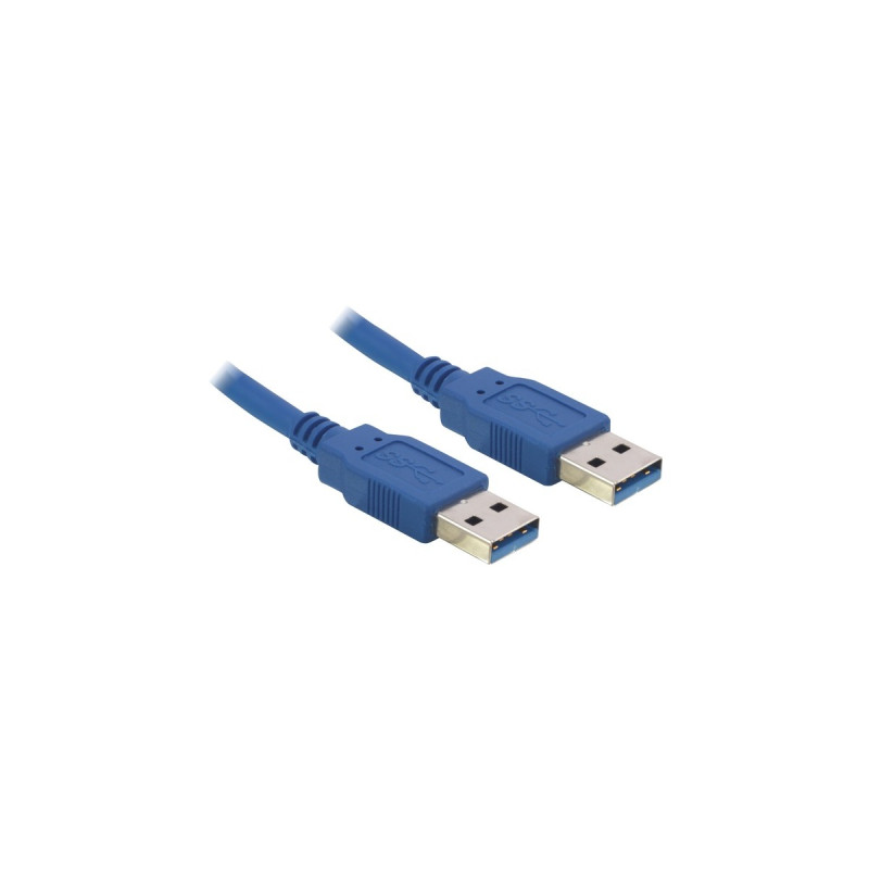 USB-A Stecker(blau, 1,5 Meter)