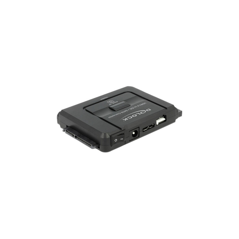 SATA 22P + IDE 40P + IDE 44P Buchse(schwarz, mit Backup Funktion)