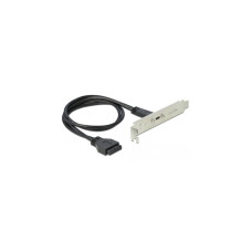 USB-C Buchse(schwarz, 50cm)