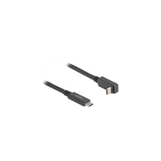 USB-C Stecker(schwarz, 1 Meter, PD 3.0, Laden mit bis zu 60 Watt)