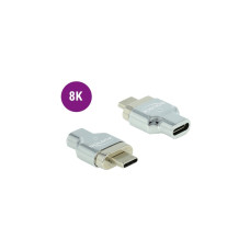 USB-C Buchse(silber, 8K 30Hz, Thunderbolt 3, PD, Laden mit bis zu 100 Watt)