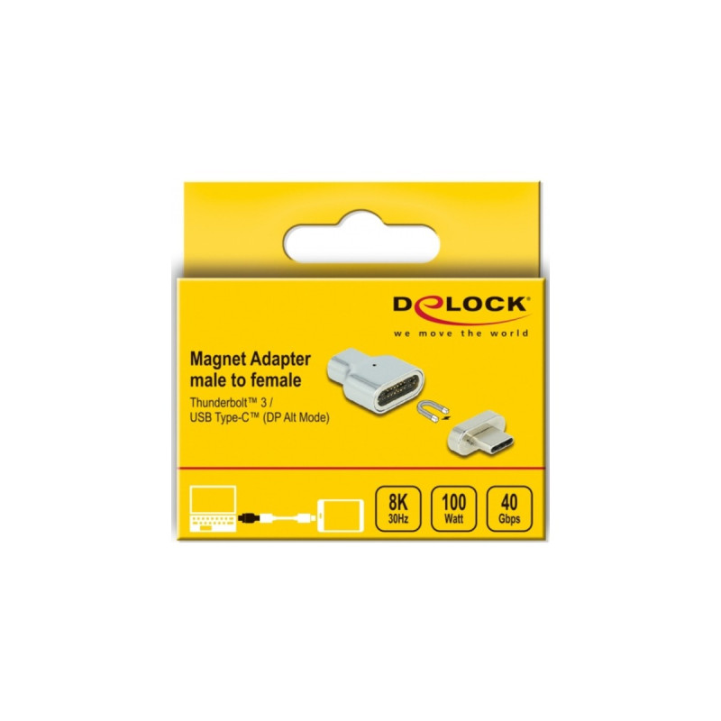 USB-C Buchse(silber, 8K 30Hz, Thunderbolt 3, PD, Laden mit bis zu 100 Watt)