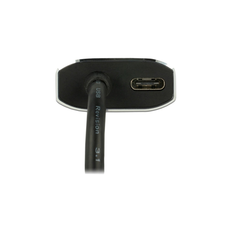 Mini DisplayPort 4K Buchse(dunkelgrau, 20cm, PD, Laden mit bis zu 60 Watt)