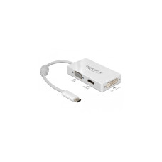 VGA + HDMI + DVI Buchse(weiß, 13cm)