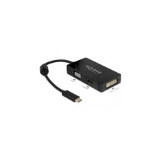 VGA + HDMI + DVI Buchse(schwarz, 13cm)