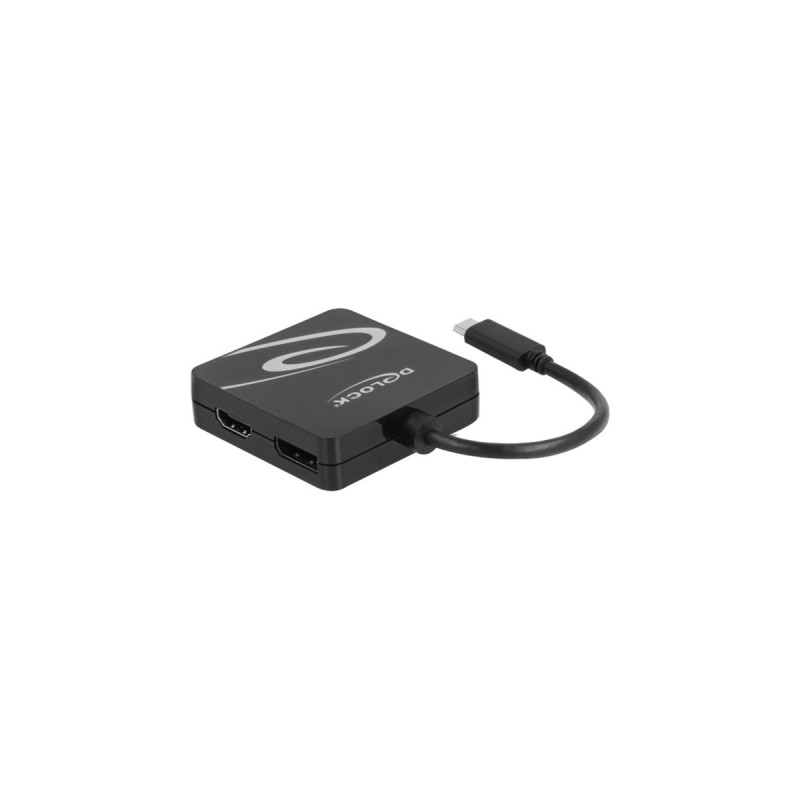 VGA + HDMI + DVI + DisplayPort Buchse(schwarz, 10cm)