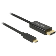 DisplayPort Stecker(schwarz, 3 Meter, 4K 60Hz)