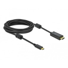 HDMI 4K Stecker(schwarz, 5 Meter, Aktivkabel)
