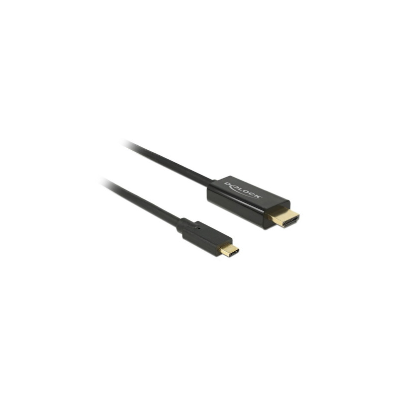 HDMI 4K Stecker(schwarz, 2 Meter)