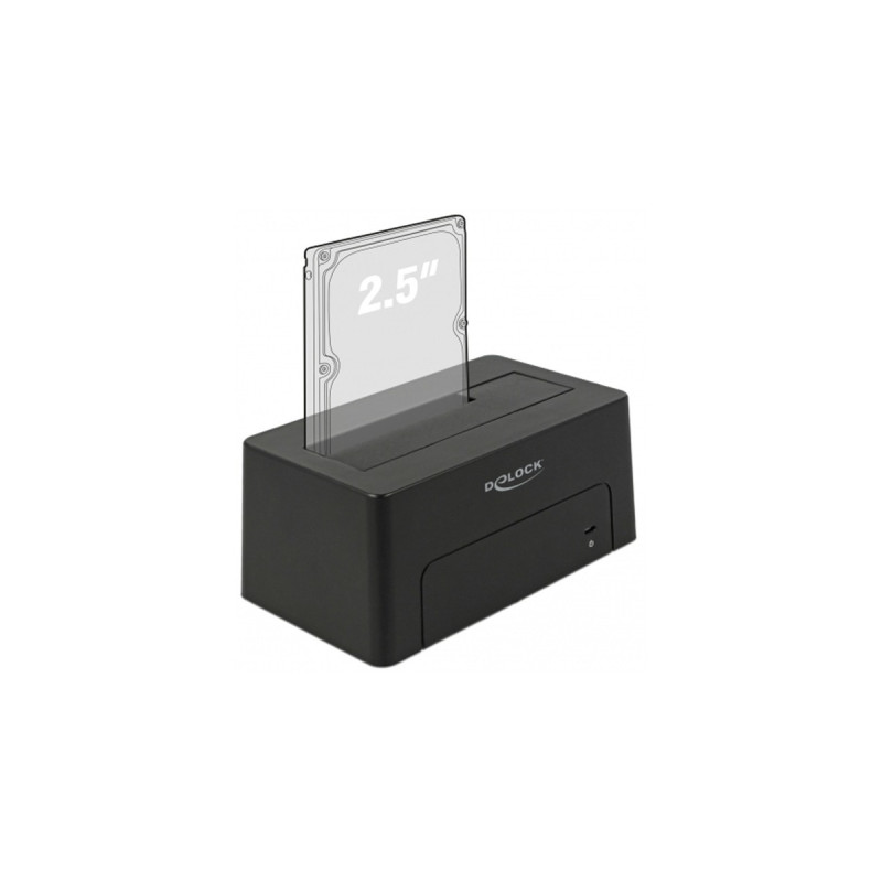 DeLOCK USB-C Dockingstation(schwarz, USB-C, HDD, SSD)