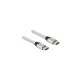 DeLOCK Ultra High Speed HDMI-Kabel 48 Gbps 8K 60Hz(silber, 2 Meter)