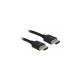 DeLOCK Ultra High Speed HDMI-Kabel 48 Gbps 8K 60Hz(schwarz, 1 Meter)