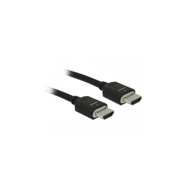 DeLOCK Ultra High Speed HDMI-Kabel 48 Gbps 8K 60Hz(schwarz, 3 Meter)