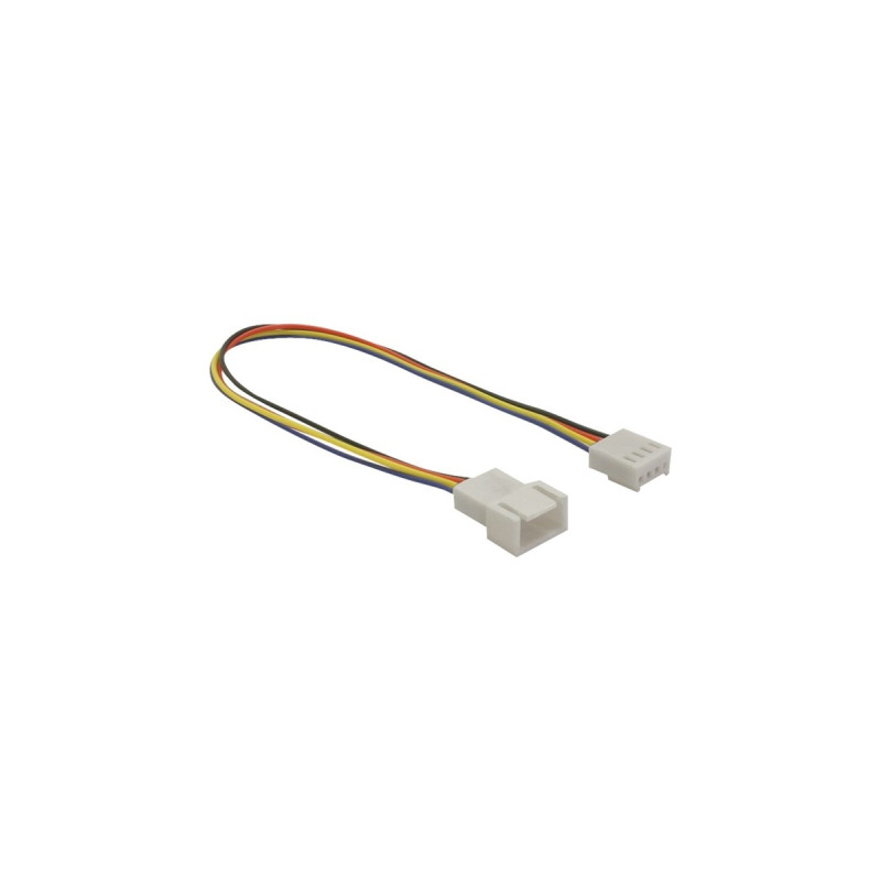 DeLOCK Verlängerung 4-Pin-Stecker auf -Buchse, Verlängerungskabel(20cm)