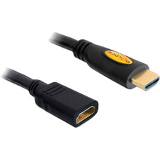 HDMI A Buchse(schwarz, 1 Meter)