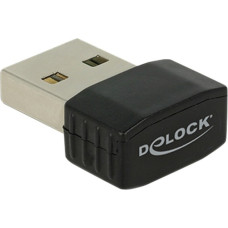 DeLOCK WLAN USB2.0 Stick Nano, WLAN-Adapter(schwarz)