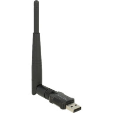 DeLOCK WLAN USB2.0 Stick, WLAN-Adapter(schwarz)