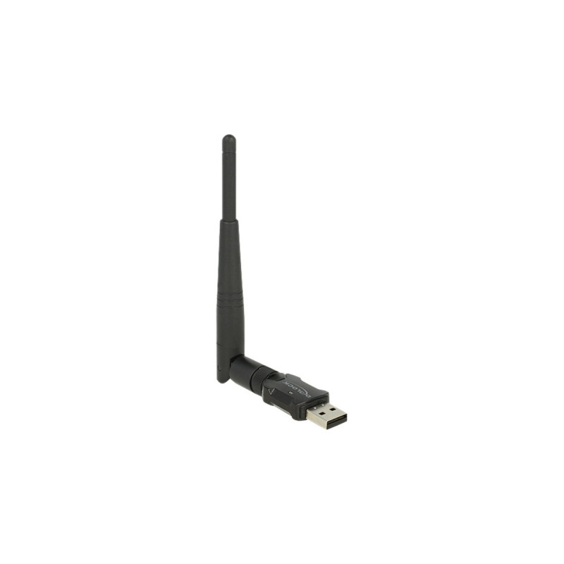 DeLOCK WLAN USB2.0 Stick, WLAN-Adapter(schwarz)
