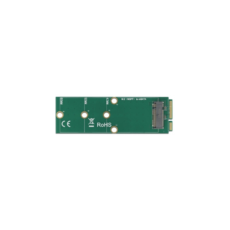 DeLOCK mSATA zu M.2 Key B Slot, Adapter
