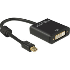 DVI Buchse 4K Aktiv, Adapter(schwarz, 20 cm)