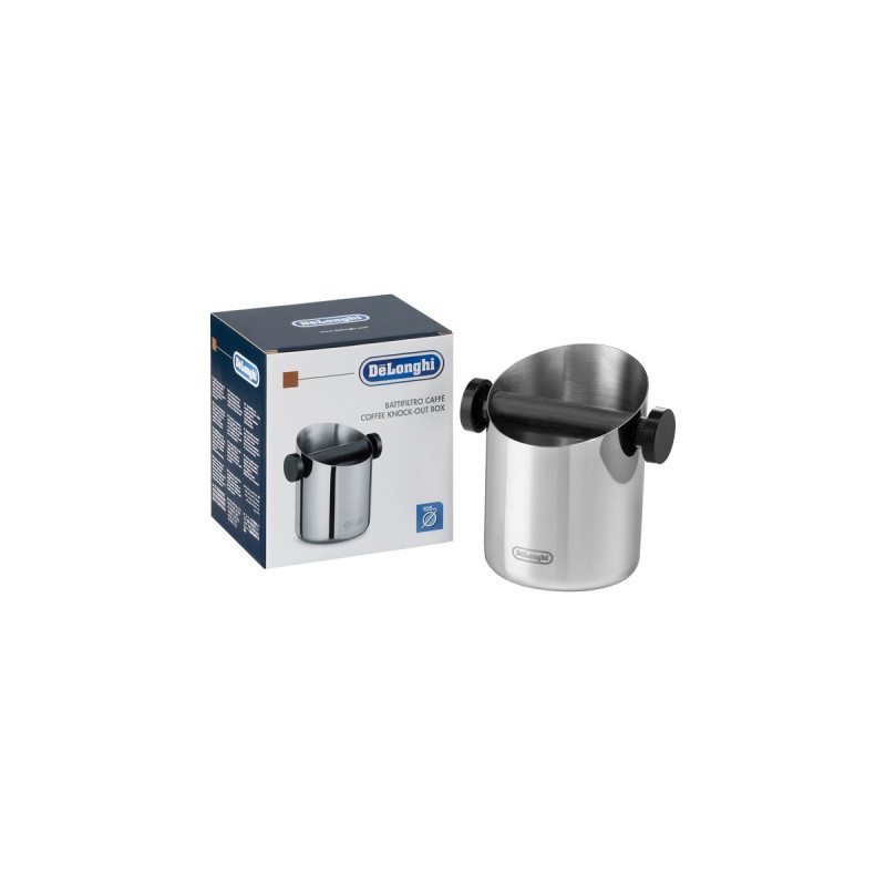 DeLonghi Aus­klopf­be­häl­ter Knock box DLSC059, Behälter(edelstahl, für Siebträger-Erpressomaschinen)