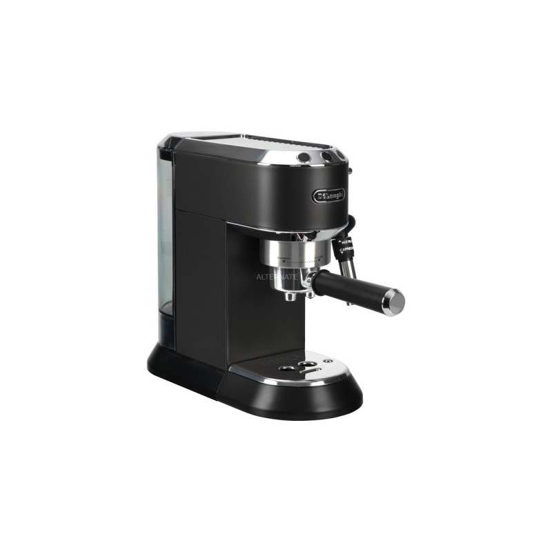 DeLonghi Dedica Style EC 685.BK, Espressomaschine(schwarz/silber (glänzend), Outlet)