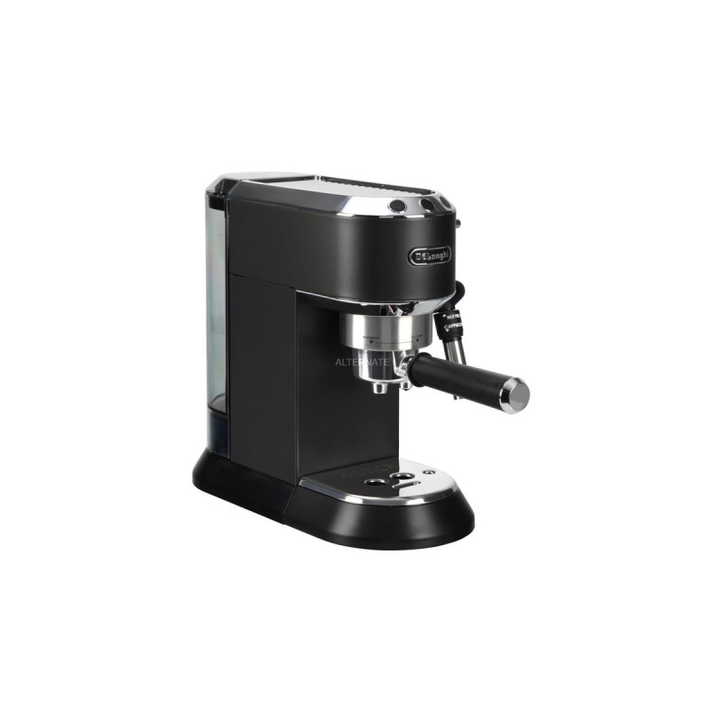 DeLonghi Dedica Style EC 685.BK, Espressomaschine(schwarz/silber (glänzend))