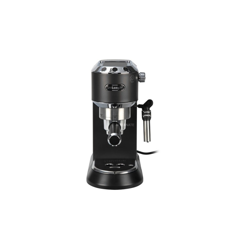 DeLonghi Dedica Style EC 685.BK, Espressomaschine(schwarz/silber (glänzend))