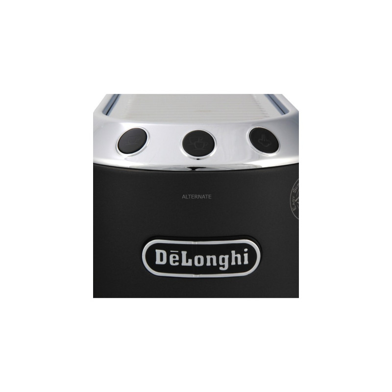 DeLonghi Dedica Style EC 685.BK, Espressomaschine(schwarz/silber (glänzend), Outlet)
