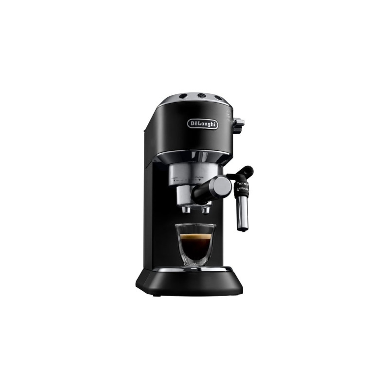 DeLonghi Dedica Style EC 685.BK, Espressomaschine(schwarz/silber (glänzend))