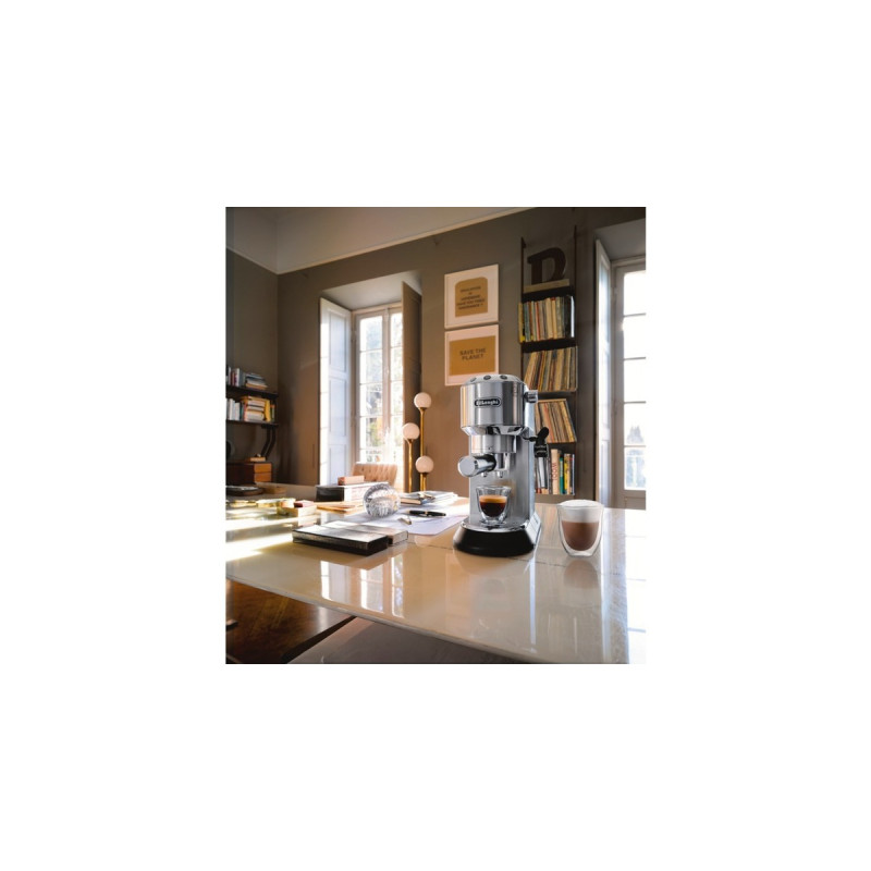 DeLonghi Dedica Style EC 685.M, Espressomaschine(silber)