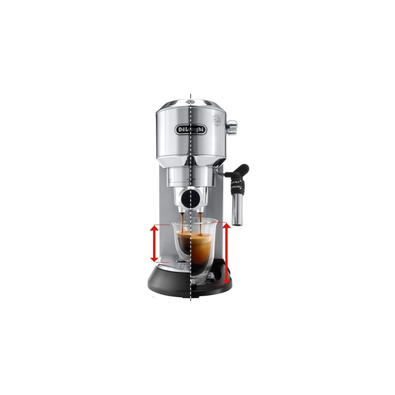 DeLonghi Dedica Style EC 685.M, Espressomaschine(silber)