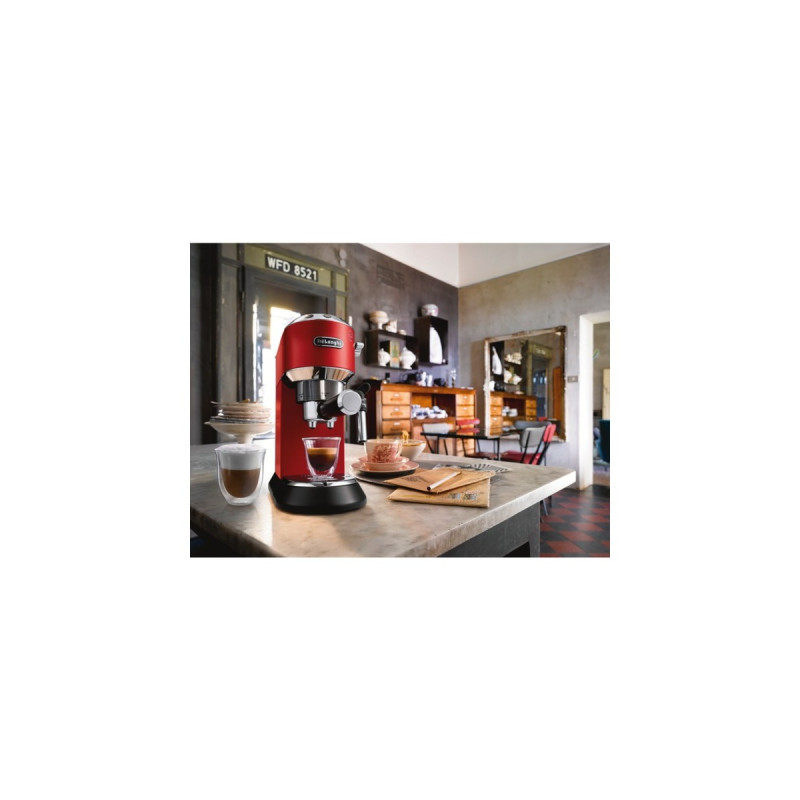 DeLonghi Dedica Style EC 685.R, Espressomaschine(rot)