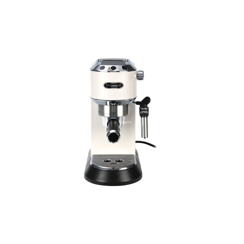 DeLonghi Dedica Style EC 685.W, Espressomaschine(weiß/silber (glänzend))