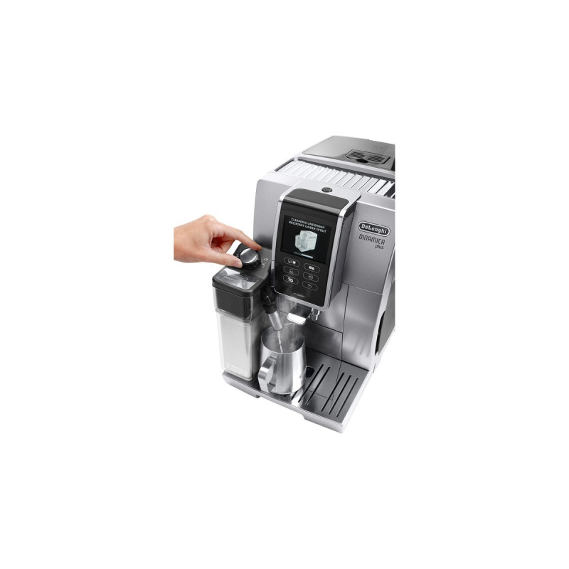 DeLonghi Dinamica Plus ECAM 370.95.S, Vollautomat(silber)
