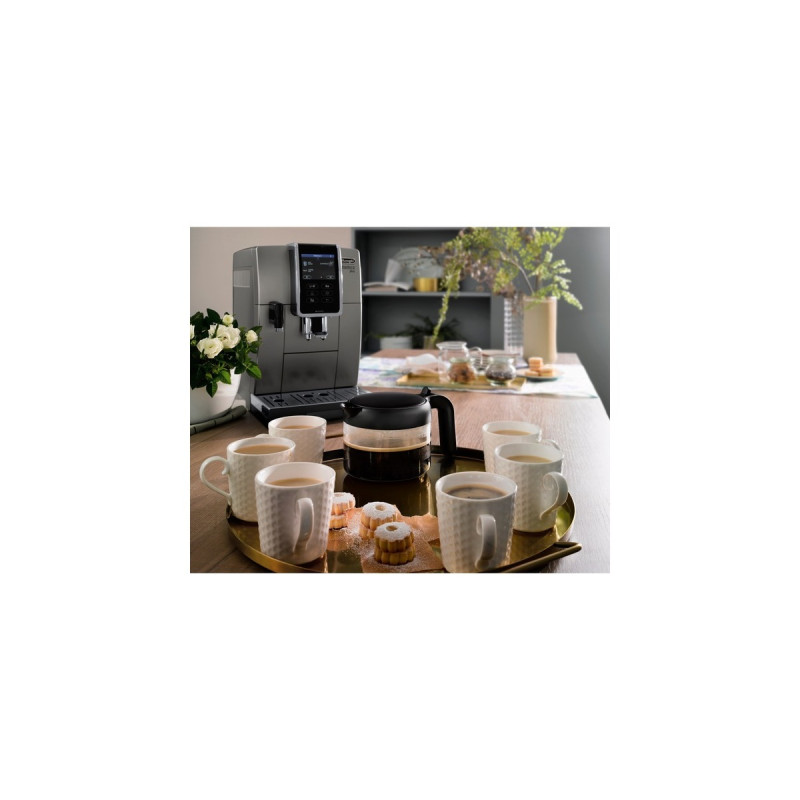 DeLonghi Dinamica Plus ECAM 370.95.T, Vollautomat(titan)