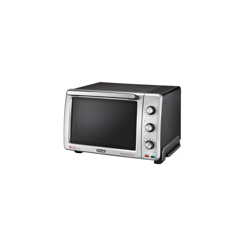 DeLonghi EO2475, Mini-Backofen(schwarz/silber)